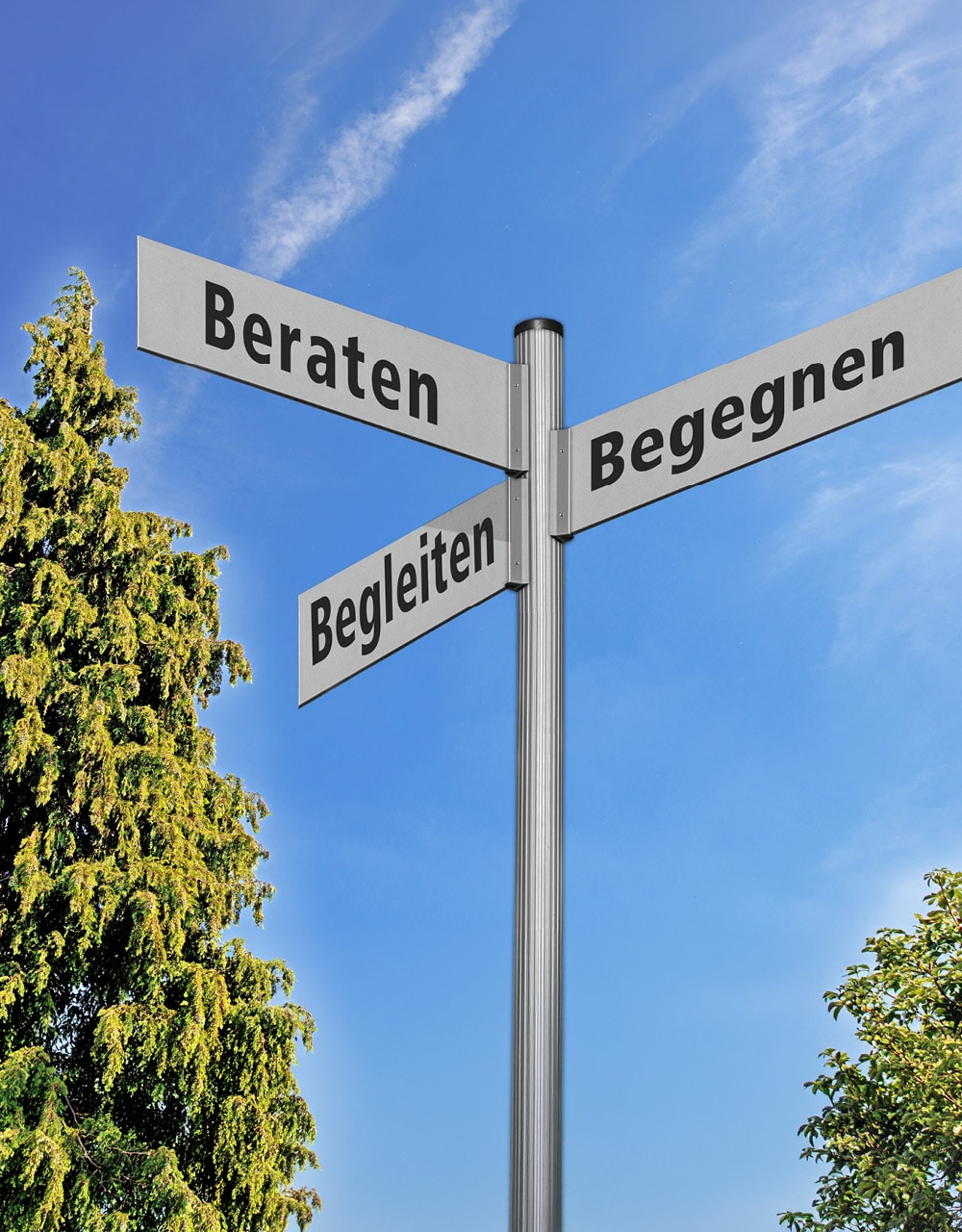 Symbolbild: Wegweiser