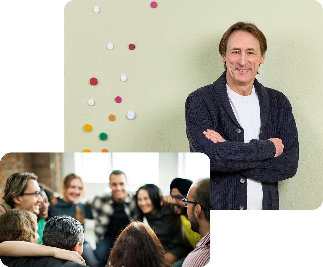 Foto Thorsten Visbal bei Teamcoaching